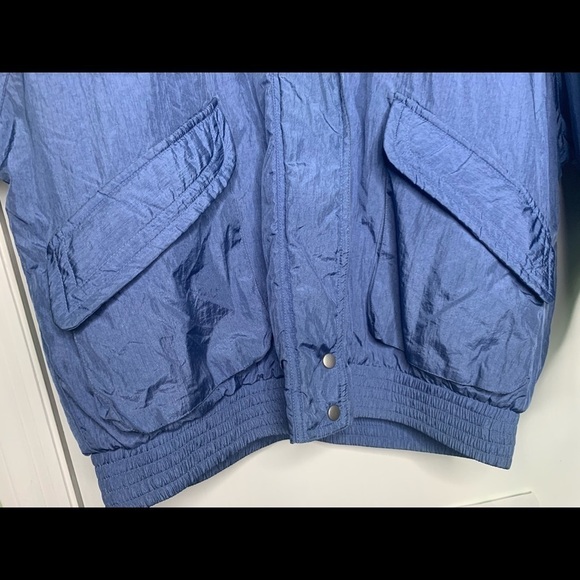 ❄️ Nouvelle Vague Joola vintage, blue puffy windbreaker jacket - Picture 5 of 12